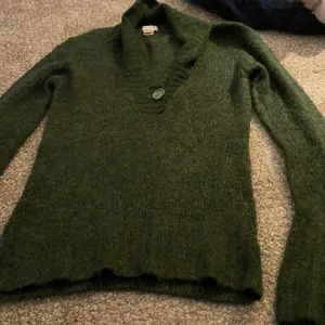 Green sweater